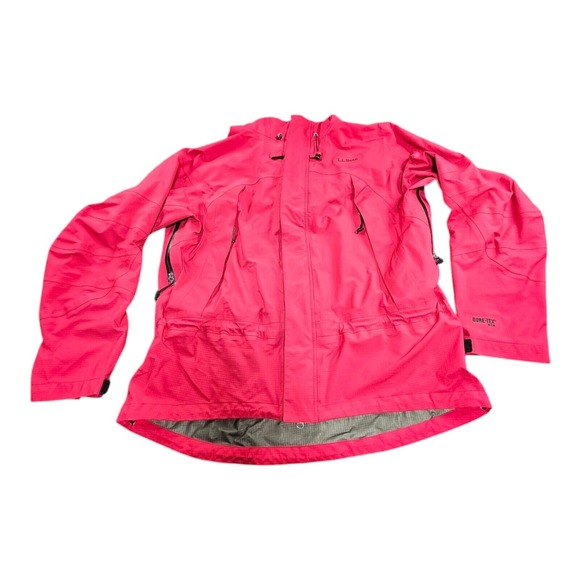 LL Bean All Conditions Men's‎ Gore Tex XCR Shell Jacket XL Red - Picture 1 of 8